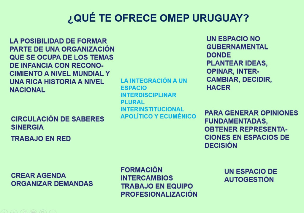 QUE OFRECE OMEP URUGUAY